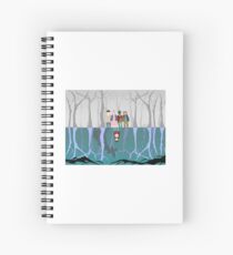 Cuaderno de espiral Cosas más extrañas al revés