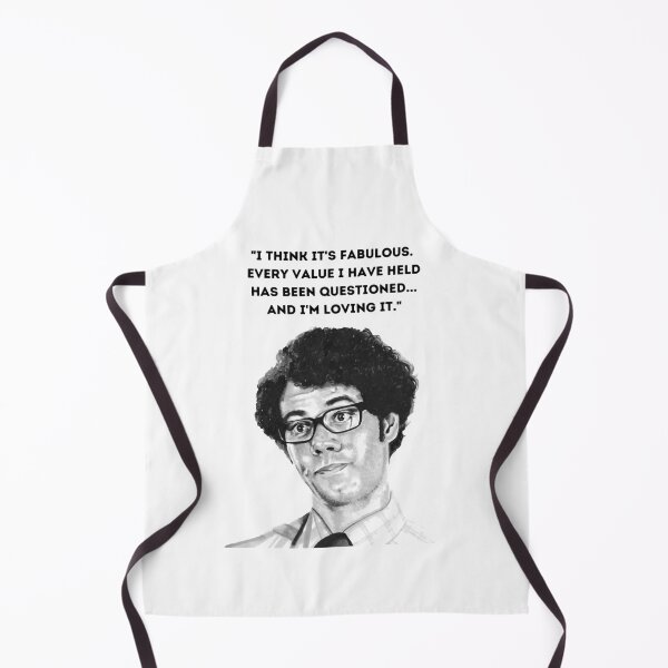 Item preview, Moss, "I think its fabulous." The IT Crowd. designed and sold by Lucy Chambers.