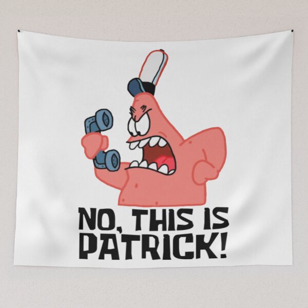 Item preview, Spongebob No, This Is Patrick! designed and sold by MisverLifes.