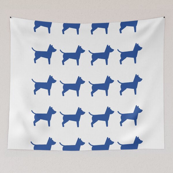 Item preview, Dogs (Blue Pattern) designed and sold by PSheekey.