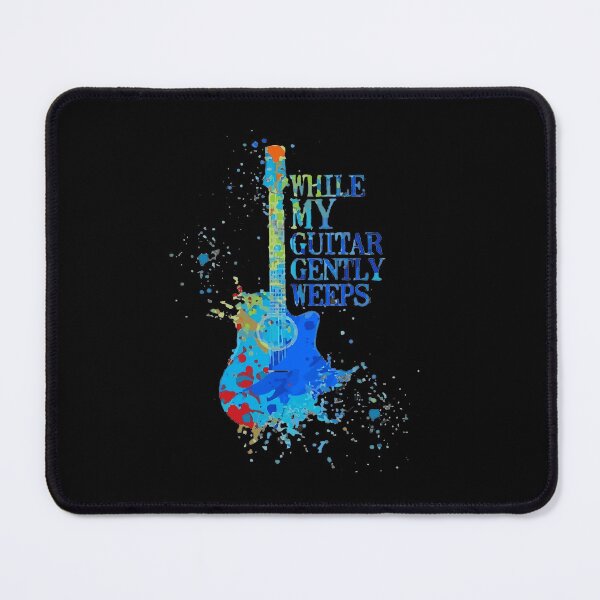 Item preview, quot While My Guitar Gently Weeps quot Design designed and sold by Juan E Fernandez.