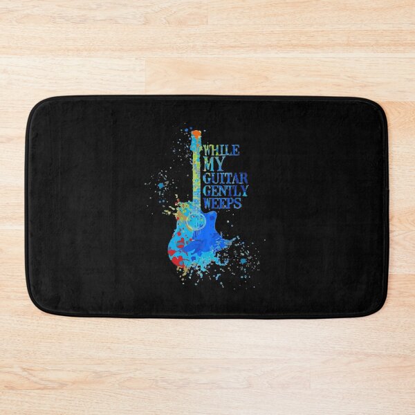 Item preview, quot While My Guitar Gently Weeps quot Design designed and sold by Juan E Fernandez.