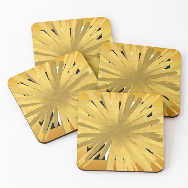 Item preview, GOLD STARBURST ABSTRACT #3 ORIGINAL DESIGN designed and sold by EllieMonroe.