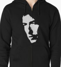 bob dylan Zipped Hoodie