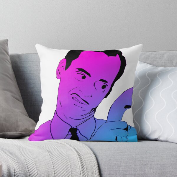 The Pop Pope of Trash Throw Pillow