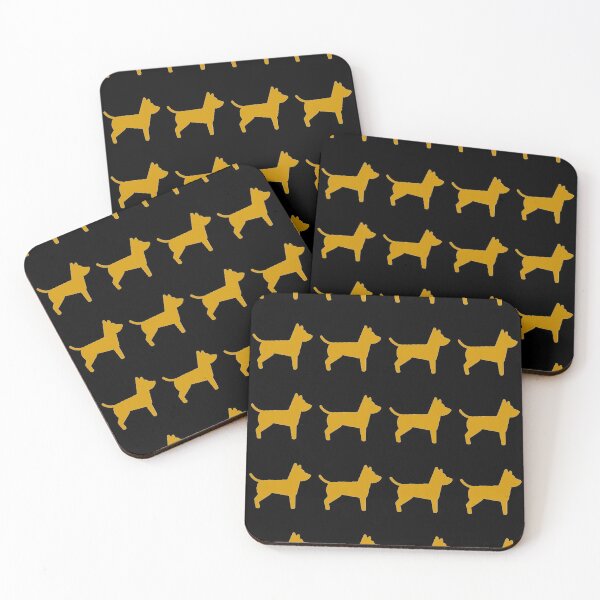 Item preview, Dogs (Gold Pattern) designed and sold by PSheekey.
