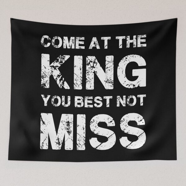 Item preview, Come At The King, You Best Not Miss designed and sold by Anzarr.