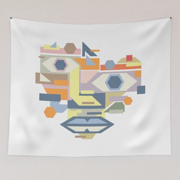 Item preview, Face Cubism 6 designed and sold by papererwin.