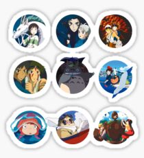 Studio ghibli movies (no filter) Sticker