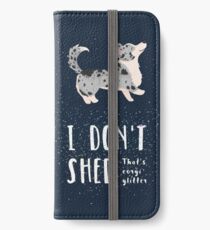 Corgi Glitter (Cardigan Welsh Corgi) iPhone Wallet/Case/Skin