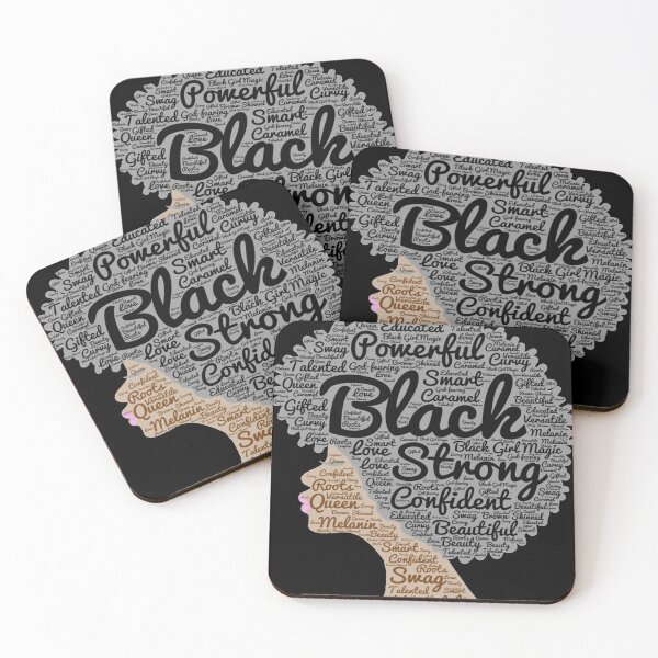 Item preview, Black Woman Natural Hair Words In Afro designed and sold by LisandroHarber.