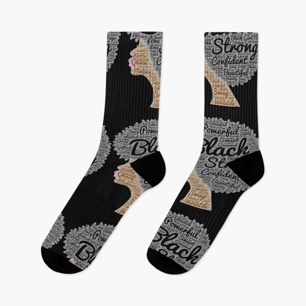 Item preview, Black Woman Natural Hair Words In Afro designed and sold by LisandroHarber.
