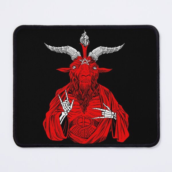 Item preview, Blackcraft AntiChrist Goat Satan Baphomet Witchcraft Occult anti Christian Pagan Goat Satan  designed and sold by LisandroHarber.