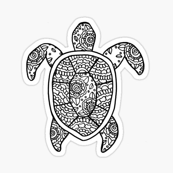 Monogram Sea Turtle Pattern Hawaiian Shirt, Black And White Turtle Seamless  Pattern Shirt, Cool Turtle Shirt