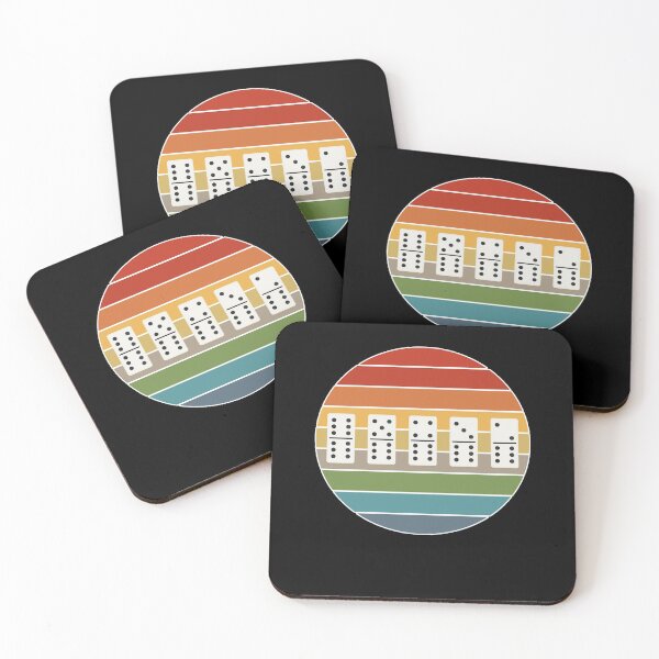 Item preview, Dominoes Retro Game Game Night designed and sold by MooonTees.