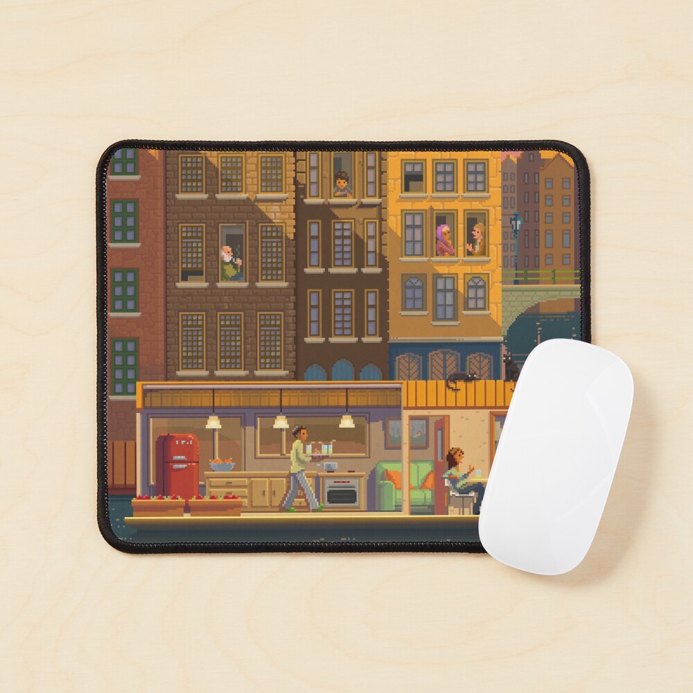 Scene # 38: 'The Boathouse' Mouse Pad