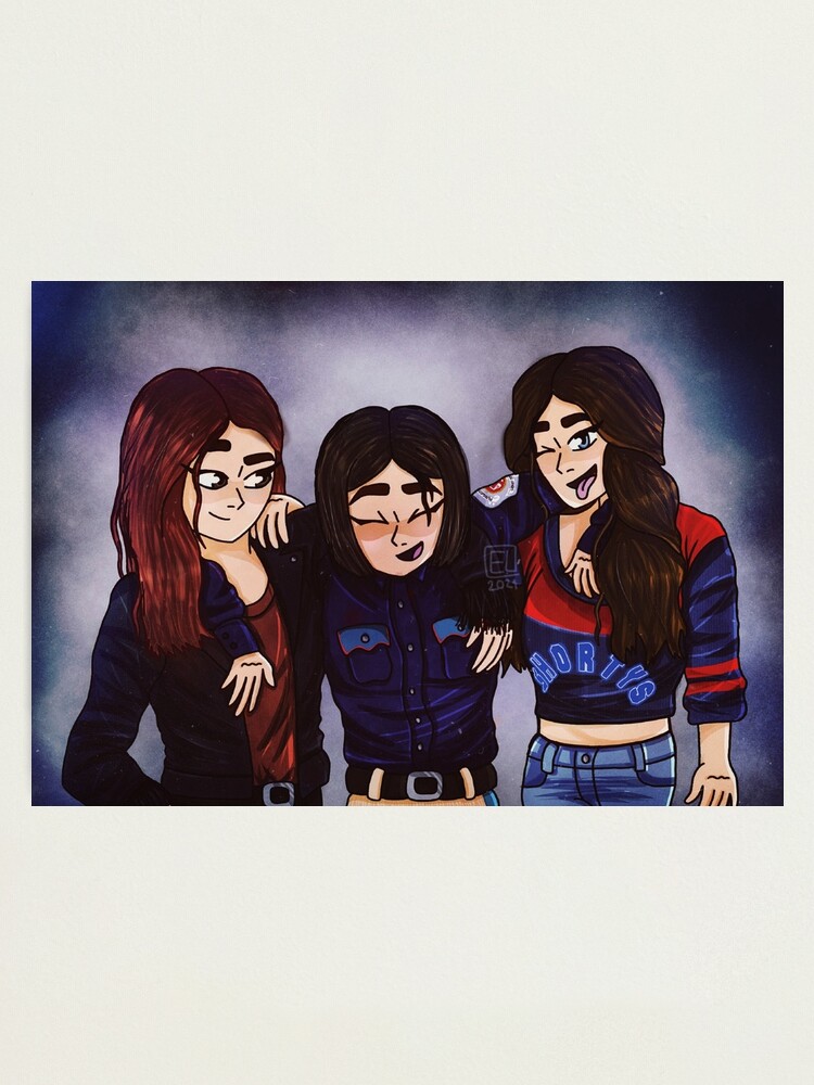 Wayhaught and Wynonna swap clothes (halloween episode) Photographic Print