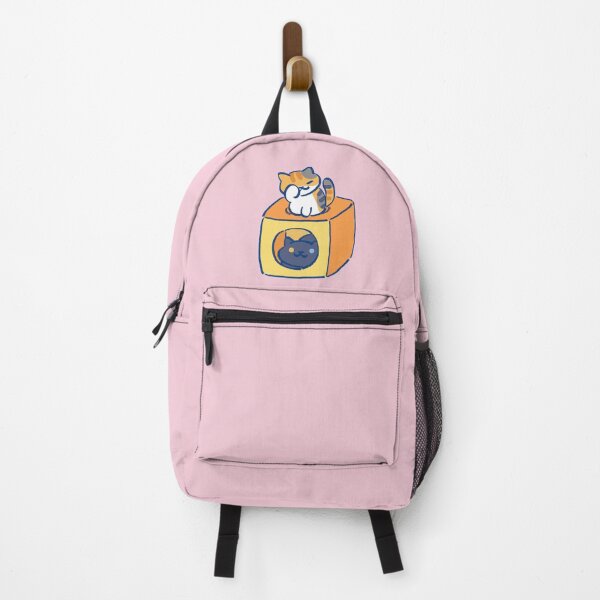 Item preview, I draw tabitha and pepper with the orange cube house / neko atsume designed and sold by RansRoom.