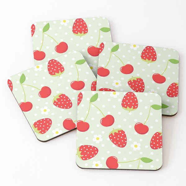 Item preview, strawberry seamless pattern designed and sold by Gurshnet68.
