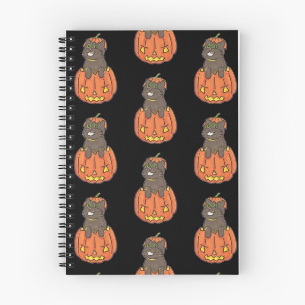 Artikelvorschau, Halloween Katzen - Katze O ​​'Lantern entworfen und verkauft von SquibbleDesign.
