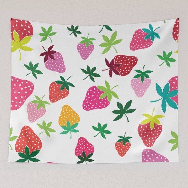 Item preview, strawberry seamless pattern designed and sold by Gurshnet68.
