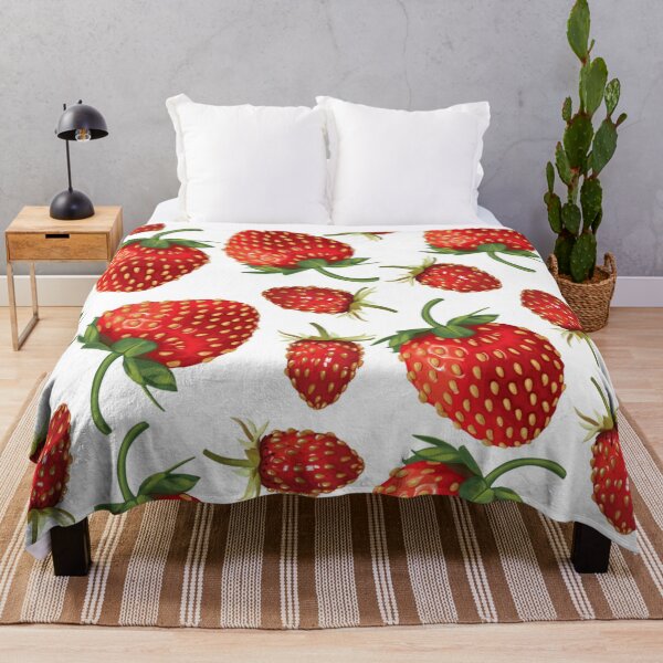 Item preview, strawberry seamless pattern designed and sold by Gurshnet68.