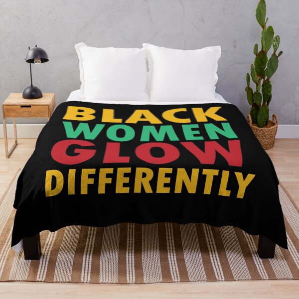 Item preview, black women glow differently designed and sold by cruzzcreation.