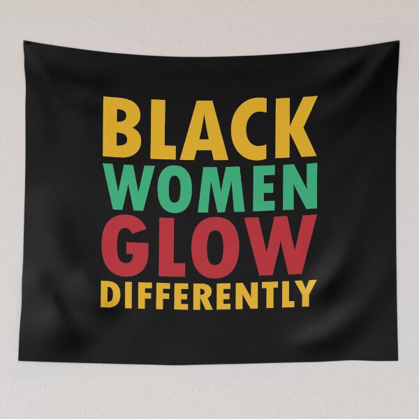Item preview, black women glow differently designed and sold by cruzzcreation.