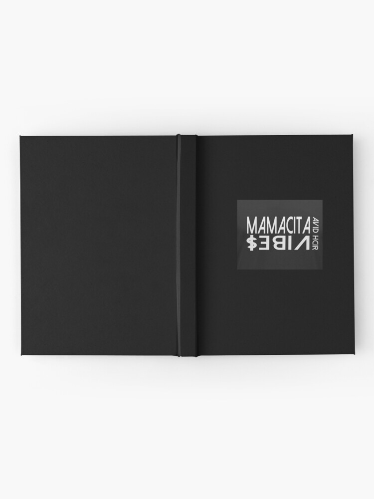 Cuaderno de tapa dura «MARCA DE ROPA AVID HCIR / Mamacita Vibes / Diseño Blanco  y Negro» de AVIDHCIR1 | Redbubble