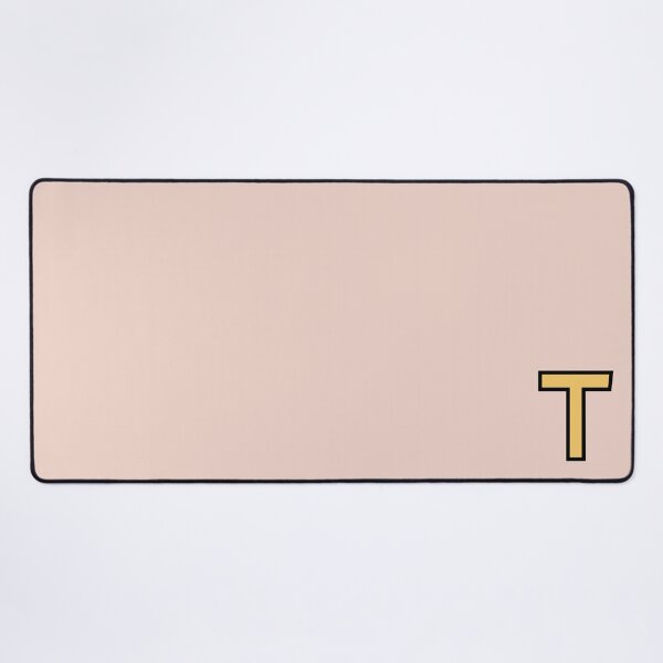 Item preview, Funky Yellow Letter T designed and sold by D-Spot Shop.
