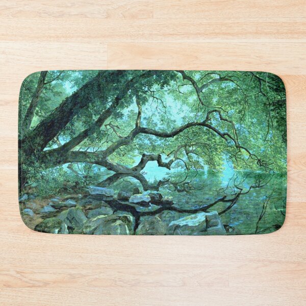 Item preview, An Ilex tree on Lake Albano by John Frederick Kensett designed and sold by juvelo.