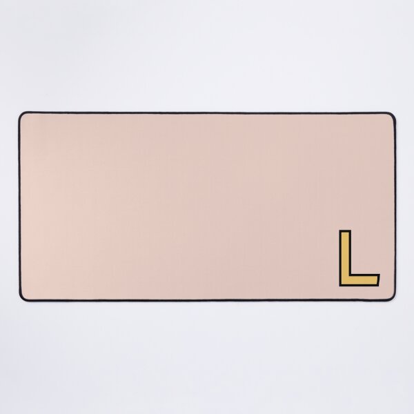 Item preview, Funky Yellow Letter L designed and sold by D-Spot Shop.