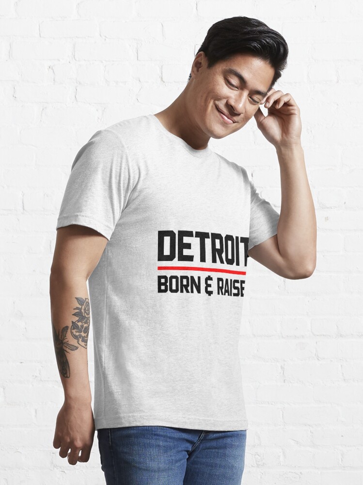 Detroit Lions Born X Raised Unisex T-shirt - Shibtee Clothing