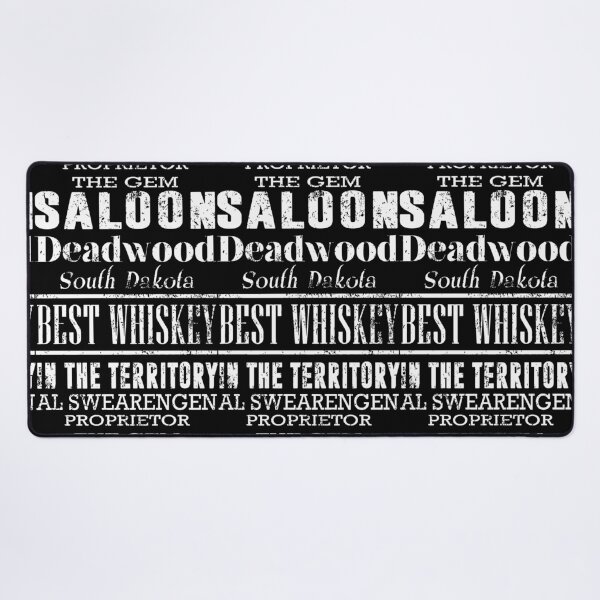 Item preview, The Gem Theatre Saloon bar Al Swearengen Ian McShane Deadwood SD South Dakota Dakotas territory joint brothel keep badass movie tee designed and sold by MisverLifes.