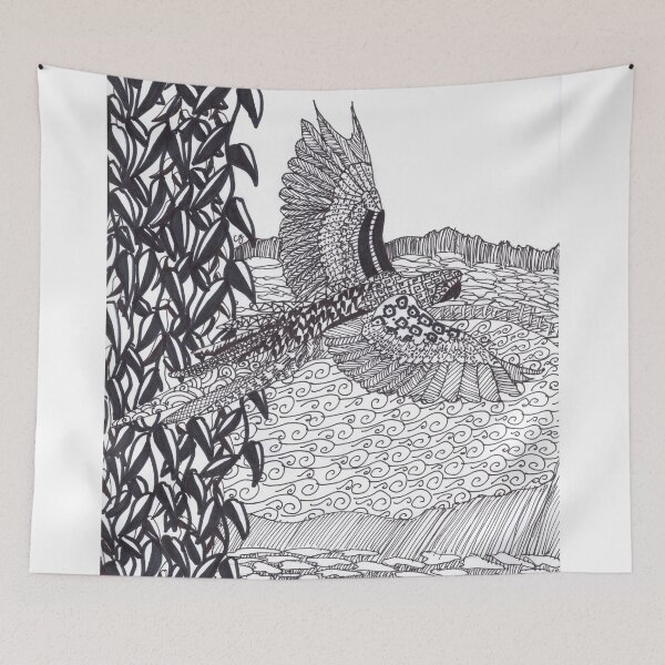 Item preview, Parrot Zentangle designed and sold by yamchasp.