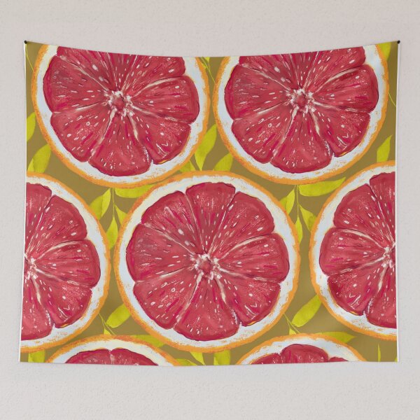 Item preview, Grapefruits & Leafs designed and sold by Almanzart.