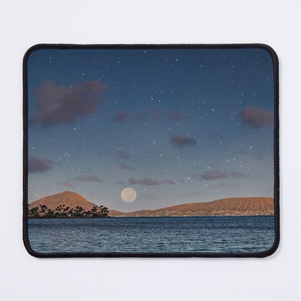 Item preview, Full Moon Rising Over Maunalua Bay. designed and sold by Alex Preiss.