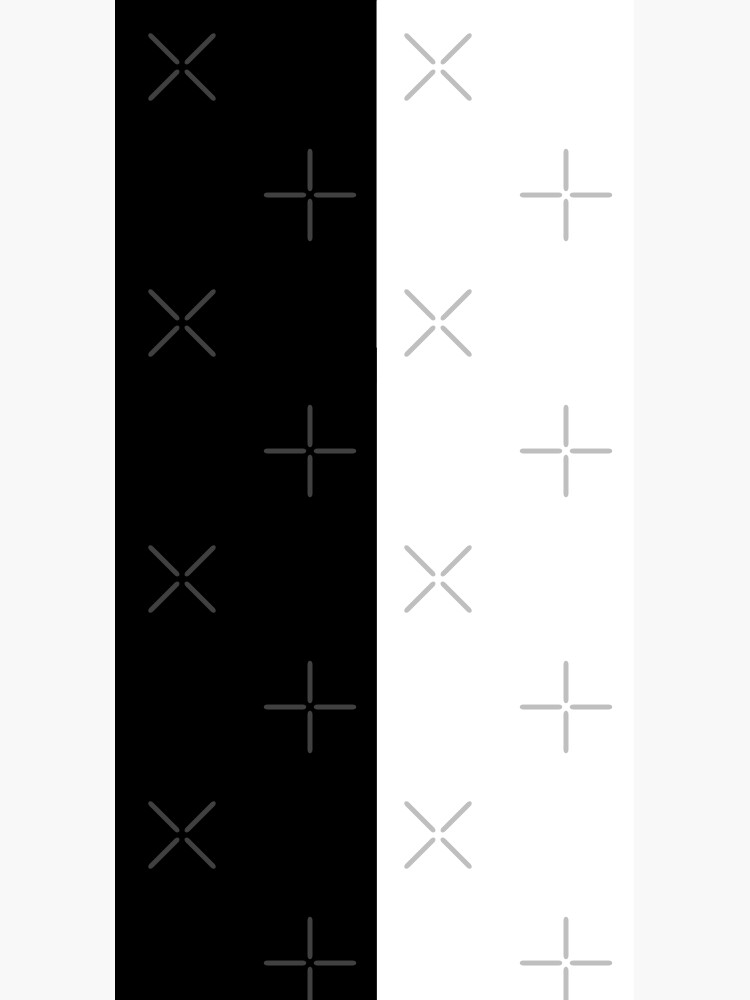 Half Black Half white Solid Color Plain by nextwebdz