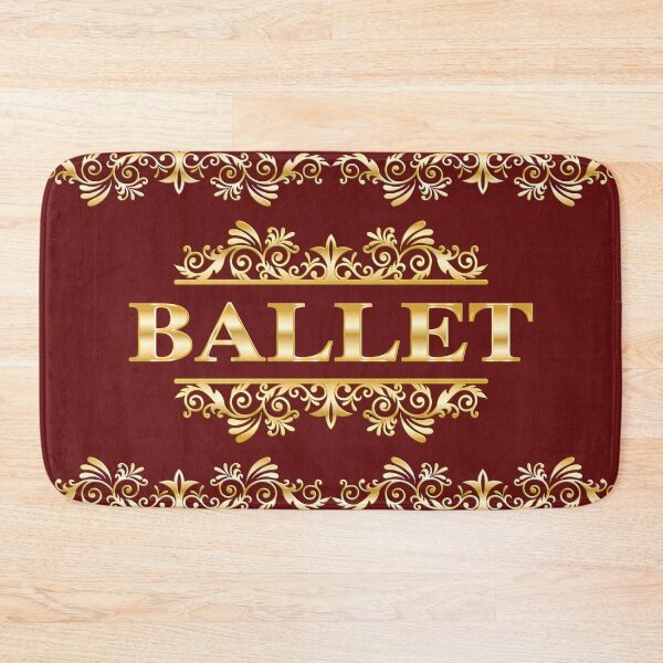 Item preview, Ballet Stylish Red And Gold Embellished designed and sold by wimblettdesigns.