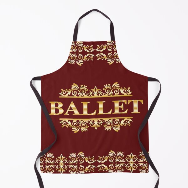 Artikelvorschau, Ballett Stilvolle Rot Und Gold Verziert entworfen und verkauft von wimblettdesigns.