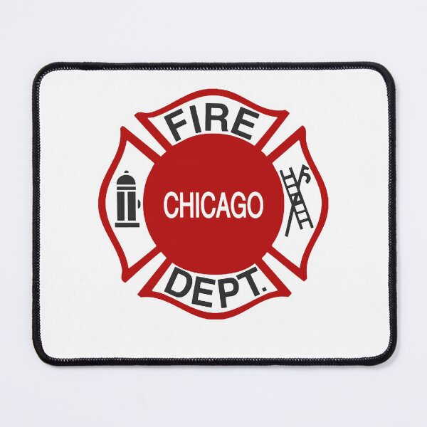 Item preview, Logo Cfd Chicago Fire Departmentback The Red Bleached Valentine’S Day designed and sold by DavidTimmins56.