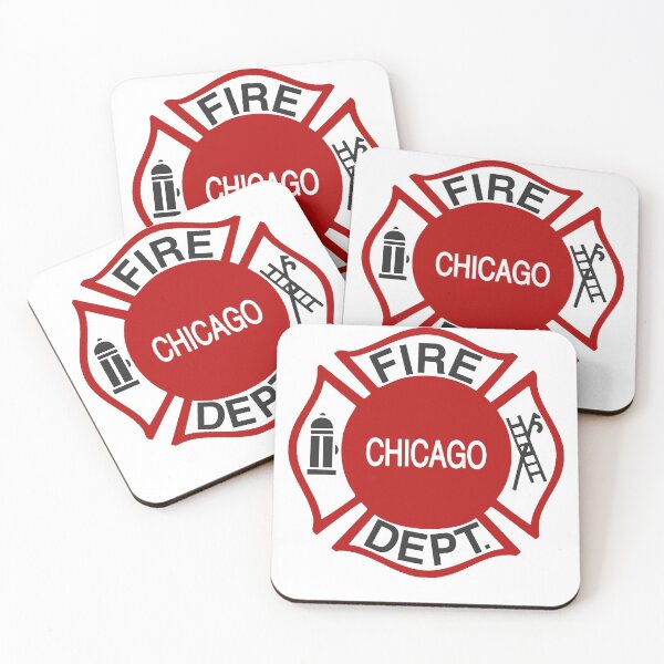 Item preview, Logo Cfd Chicago Fire Departmentback The Red Bleached Valentine’S Day designed and sold by DavidTimmins56.