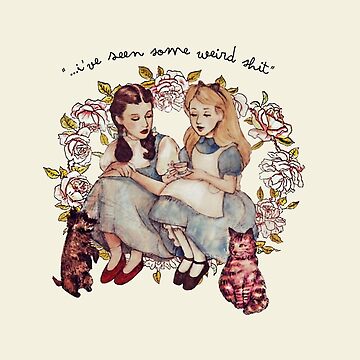 Vorschaubild zum Design Alice und Dorothy Love haben einige seltsame Alice Wonderland Vintage gesehen von ShareeNunez