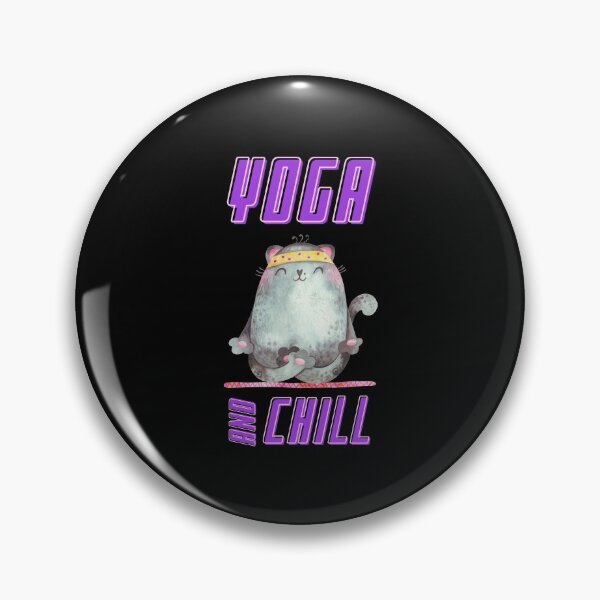 Item preview, Yoga And Meditation Practice, Yoga Cat designed and sold by stickmeok.
