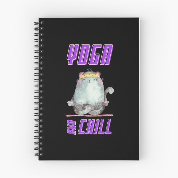 Item preview, Yoga And Meditation Practice, Yoga Cat designed and sold by stickmeok.