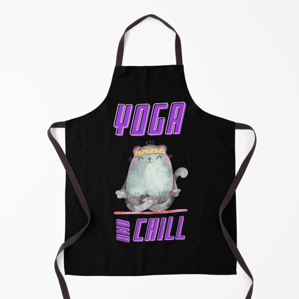 Item preview, Yoga And Meditation Practice, Yoga Cat designed and sold by stickmeok.