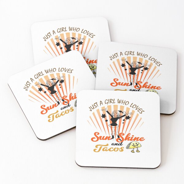 Item preview, Just A Girl Who Loves Sunshine And Tacos designed and sold by infazbdeen.