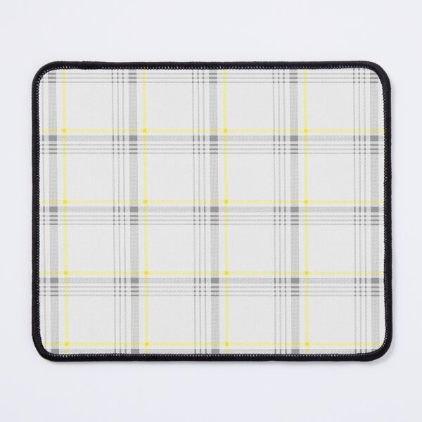 Item preview, Yellow And Gray Plaid designed and sold by D-Spot Shop.