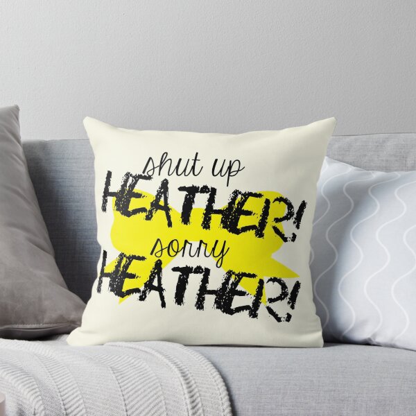 Item preview, Shut up Heather! (Yellow bow) designed and sold by Valerie Genzano.