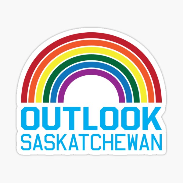 Outlook Rainbow Sticker